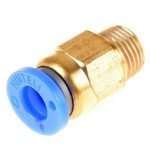 Pneumatic Coupler Air Connectors PC4-M5 4MM Straight Fitting For PTFE
