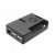 New High Quality Black ABS Case for Raspberry Pi 3/3+ with Cooling FAN Vent