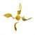 Mini Wind Turbine Blade Yellow