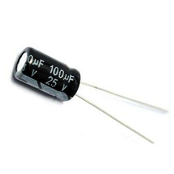 Capacitor 100uf 25volt - Iotwebplanet.com