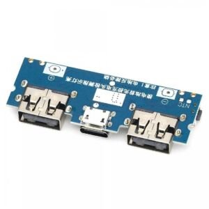 Dual USB 5V 2.4A Power Bank For Lithium Battery With Type-C & Micro USB - Image 3