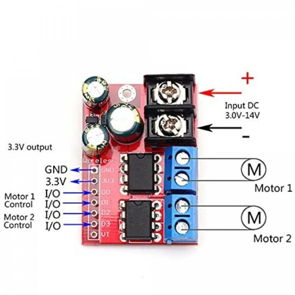 TA6586 Based Motor Driver Module 1 iotwebplanet.com iotwebplanet.com - 2