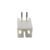 2 Pin JST Male Right Angle Connector - 2.54mm Pitch