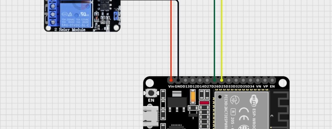 esp32 with relay