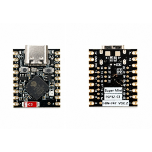 ESP32-S3 Supermini Development Board with WiFi + Bluetooth 5 LE – Compact IoT Board with 4MB Flash, 2MB PSRAM, USB-C, LiPo Charging