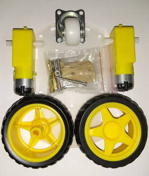 Chassis Round 2WD - Robot Chassis with DC Motor Drive 2 iotwebplanet.com iotwebplanet.com - 3