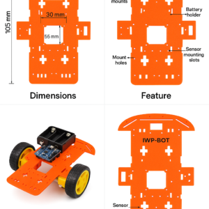 IWP BOT Chassis 4 Wheel Kit - Image 9